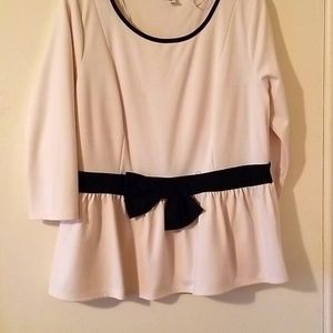 Forever 21 peplum top
